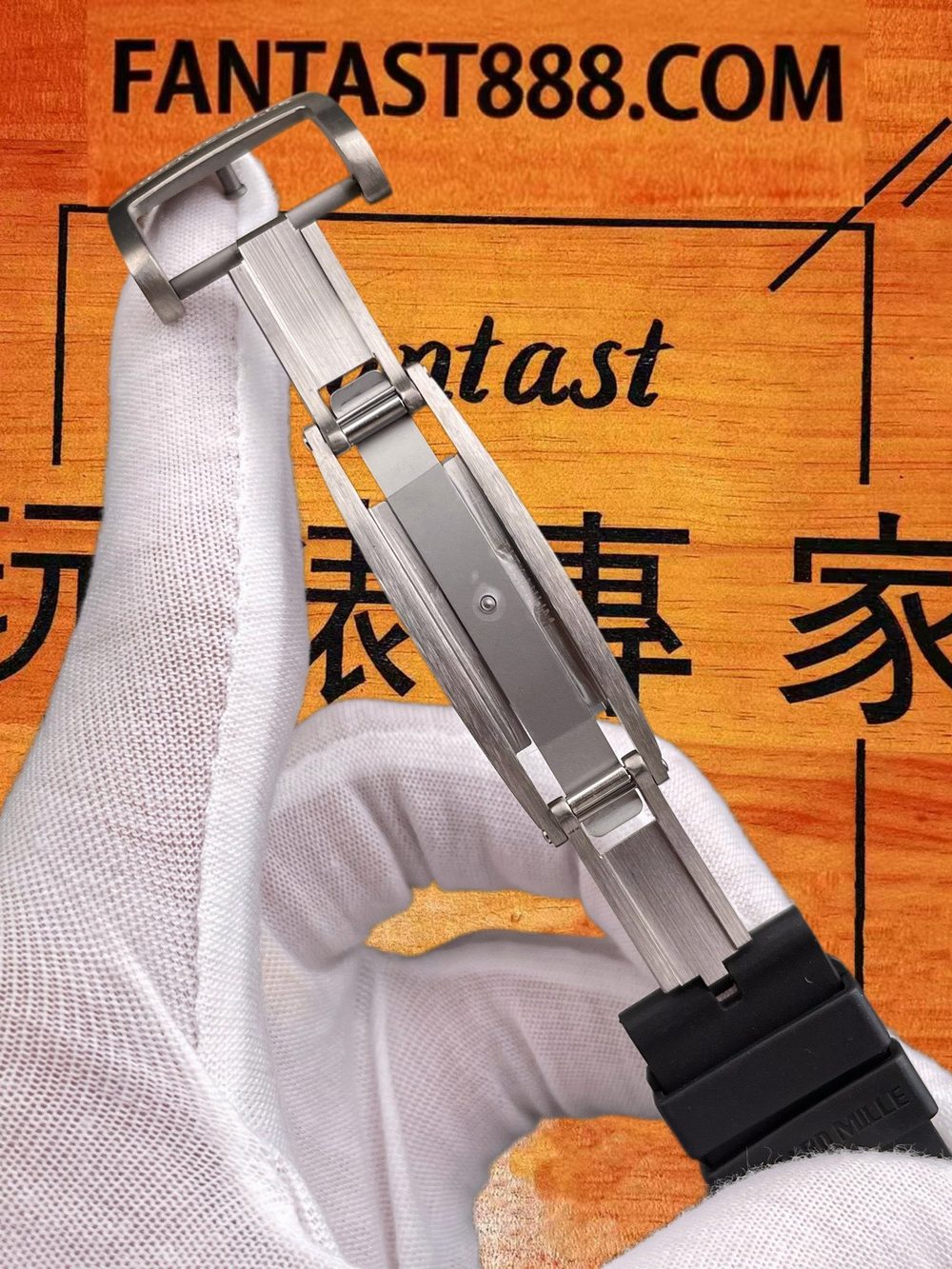 高仿APS廠理查德米勒RM055黑陶瓷鏤空自動 49.9x42.7mm