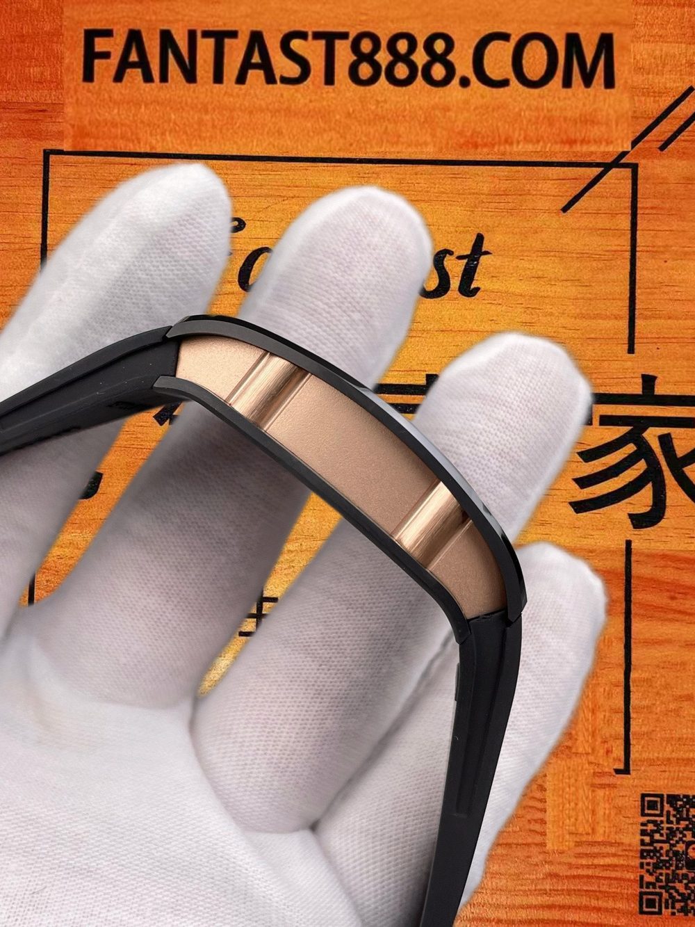 高仿BBA廠理查德米勒RM07-01黑陶瓷紅唇女士自動 45mm