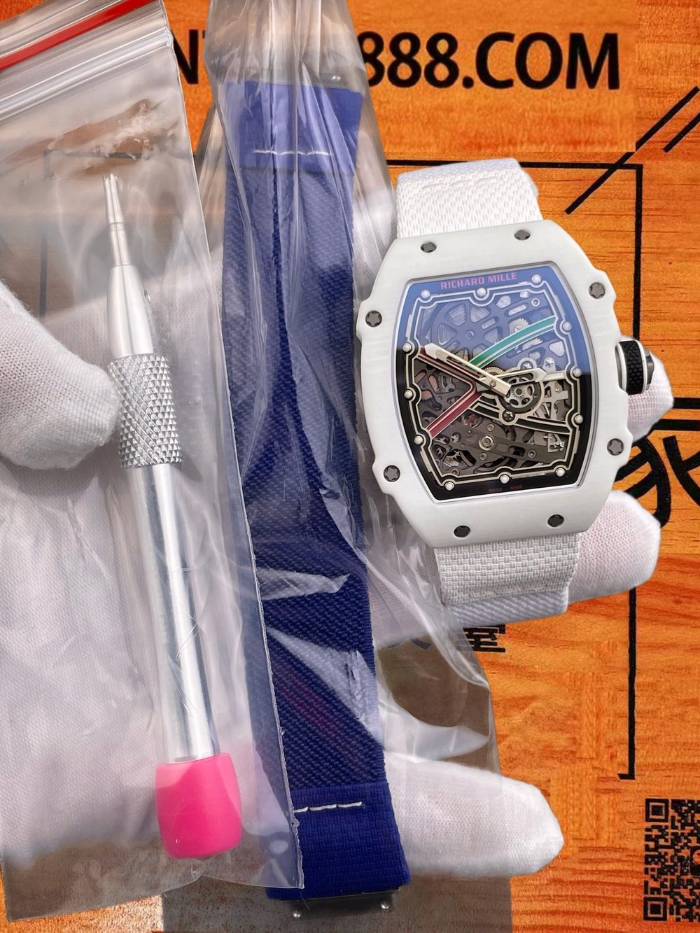 高仿理查德米勒RM67-02阿聯酋版超薄自動 47x7.9mm