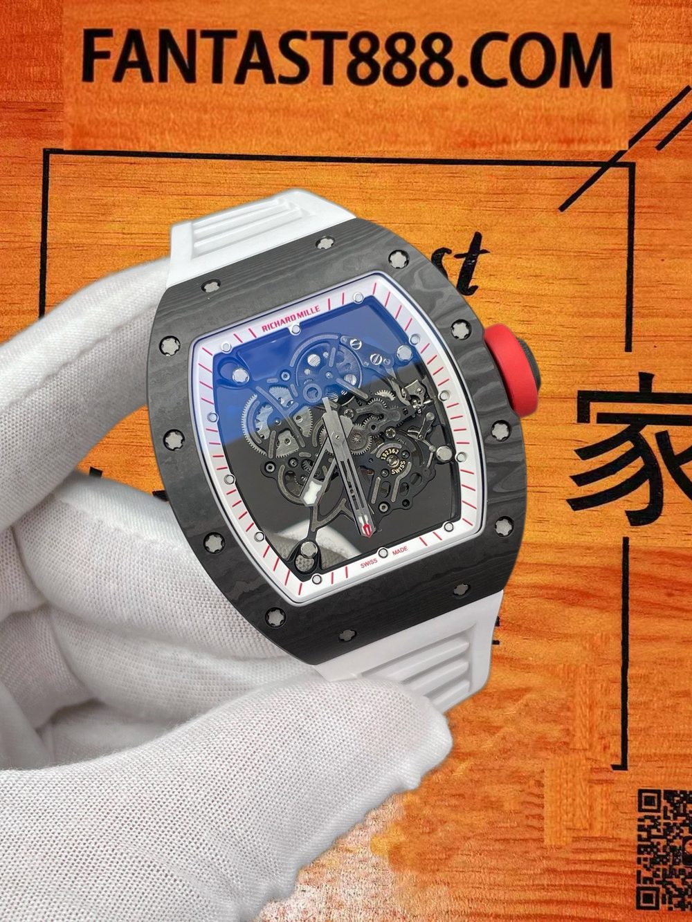 RM 055 Voucher無卡度機芯鏤空面盤 RM 055日本限定鏤空面盤Voucher無卡度機芯
