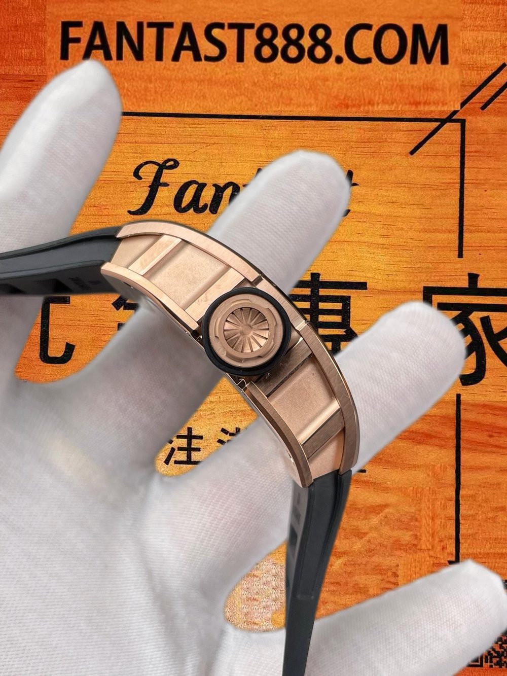 高仿改裝-理查米爾RM035-大金公牛版-Miller工作室改裝-復刻腕錶 實拍 6