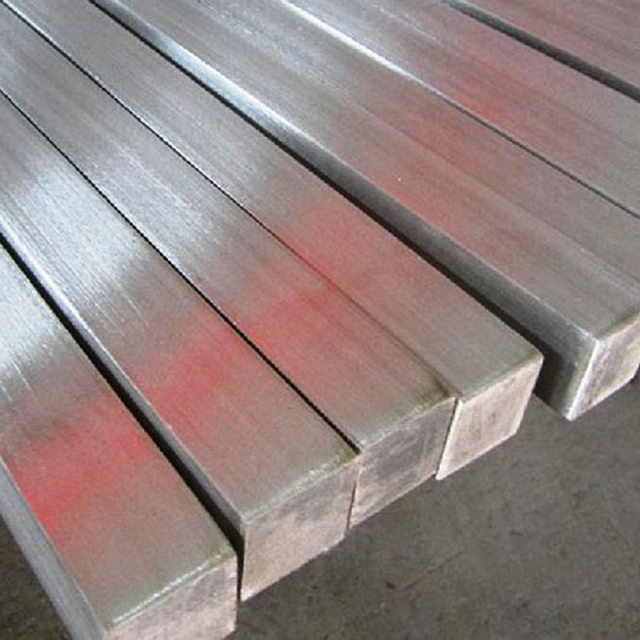 45x45mm JIS G4303 SUS304L Hairline Finish Stainless Steel Square Bar Available