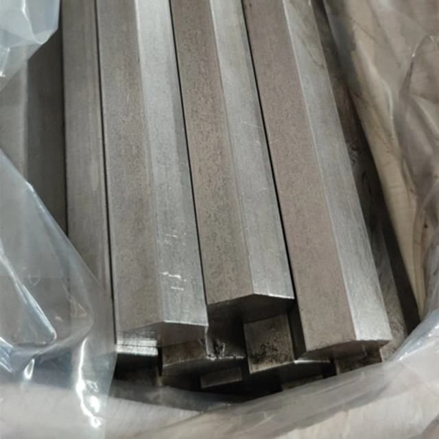 Across Flats 35mm DIN 17440 1.4571 Precision Ground Matte Finish Stainless Steel Hexagonal Bar in Warehouse