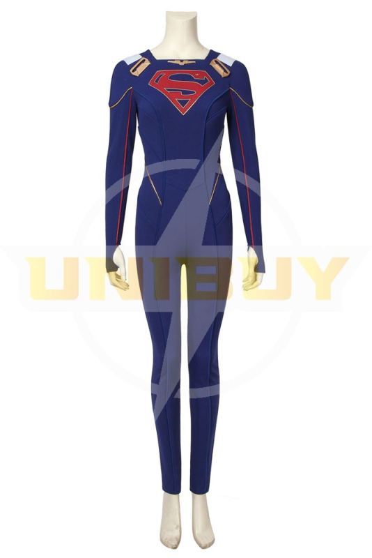 Supergirl Costume Cosplay Suit with Cloak Kara Zor-El Supergirl Season 5 Ver.1 Unibuy