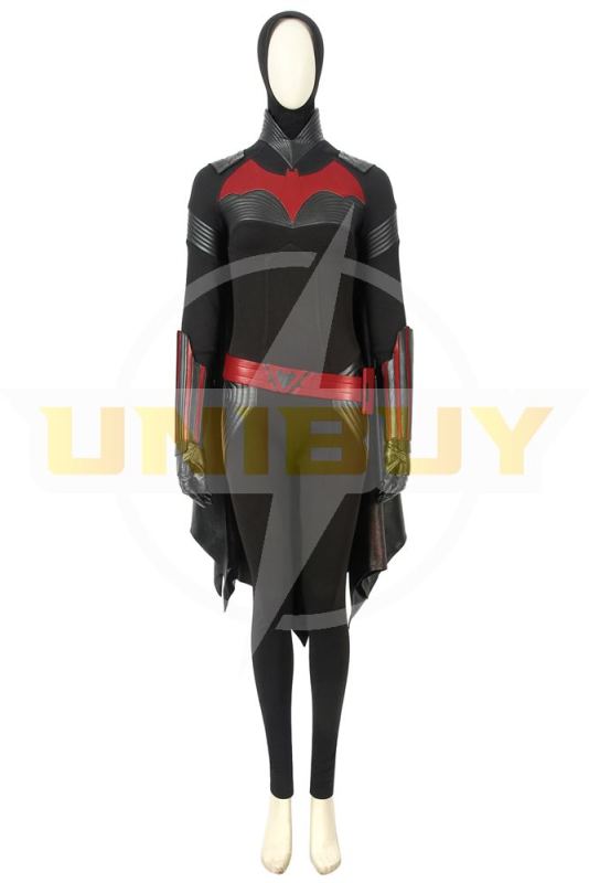 Batwoman Kate Kane Jumpsuit Cosplay Costume with Cloak Unibuy