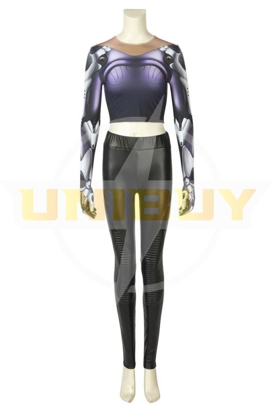 Alita Battle Angel Alita Cosplay Costume 3D Printed Version 1 Unibuy