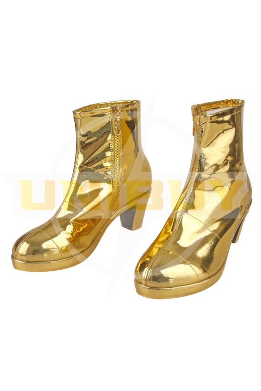 Wonder Woman 1984 WW84 Cosplay Shoes Women Boots Diana Prince Glossy Ver 1 Unibuy