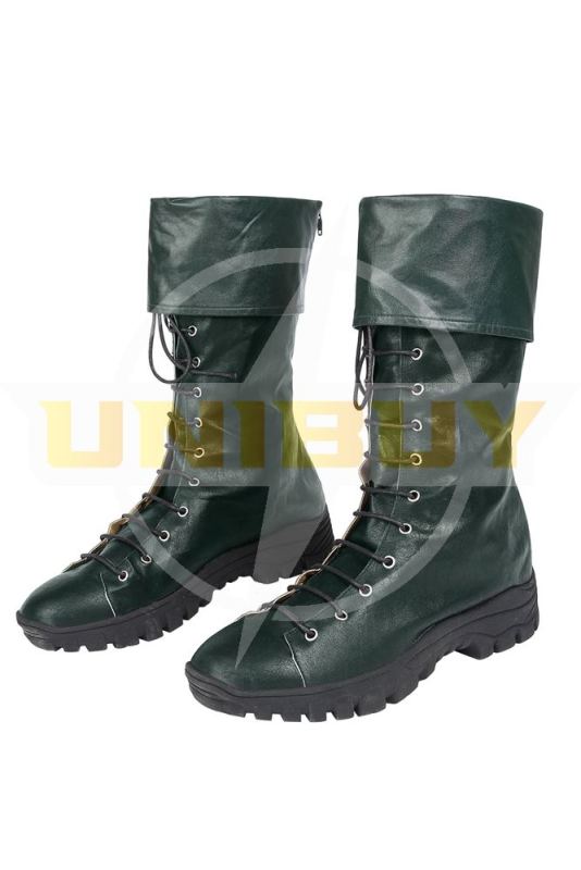 Green Arrow Cosplay Shoes Men Boots Oliver Queen Arrow Season 8 Ver 1 Unibuy