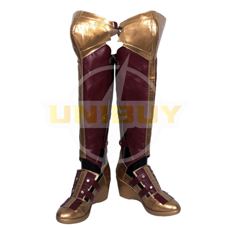 Wonder Woman Cosplay Shoes Diana Prince Red Boots Unibuy
