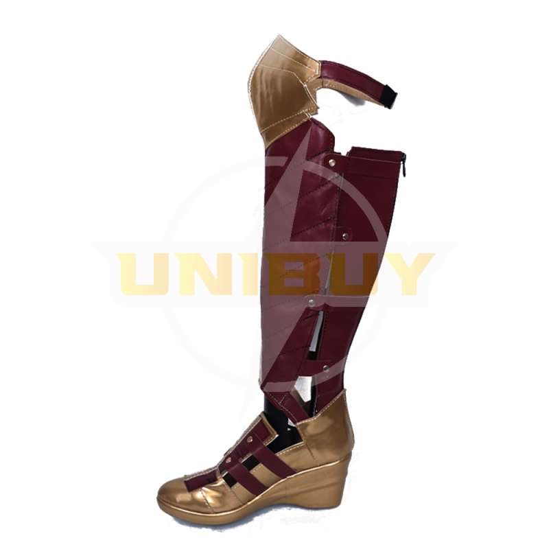 Wonder Woman Cosplay Shoes Diana Prince Red Boots Unibuy