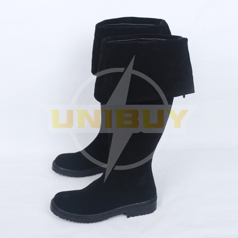 Pirates of the Caribbean Jack Sparrow Shoes Cosplay Men Boots Black Version Unibuy