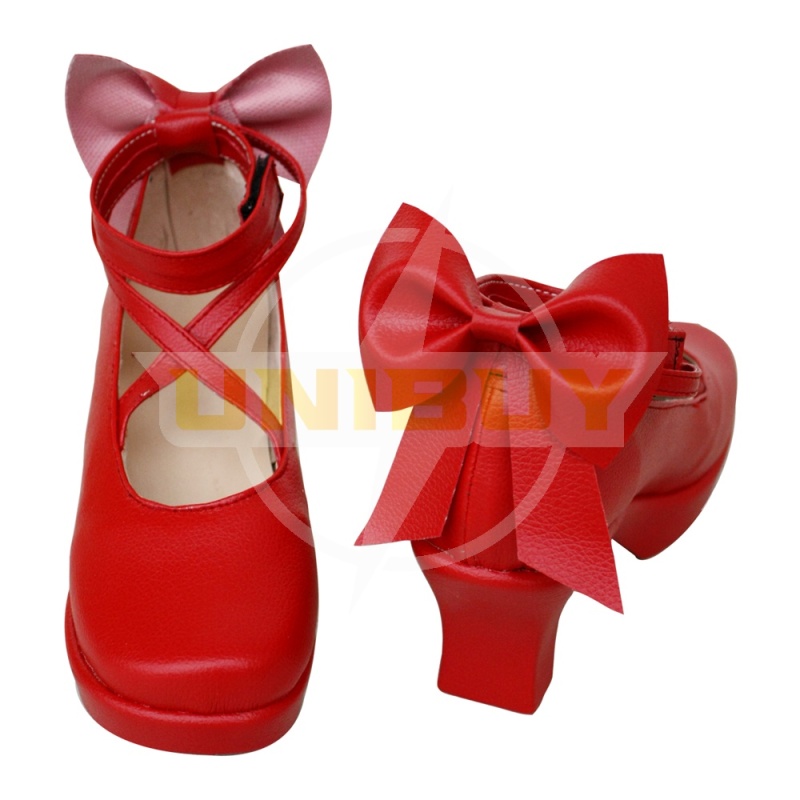Puella Magi Madoka Magica Shoes Cosplay Red Version Women Boots Unibuy