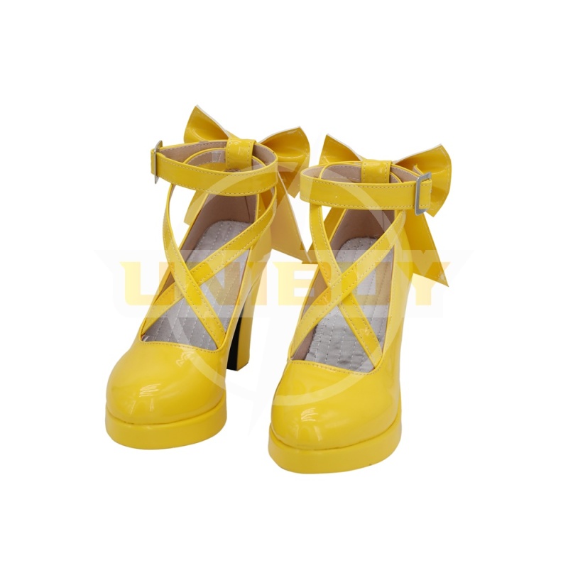 Kaitou Sentai Lupinranger Lupin Yellow Cosplay Shoes Women Boots Unibuy