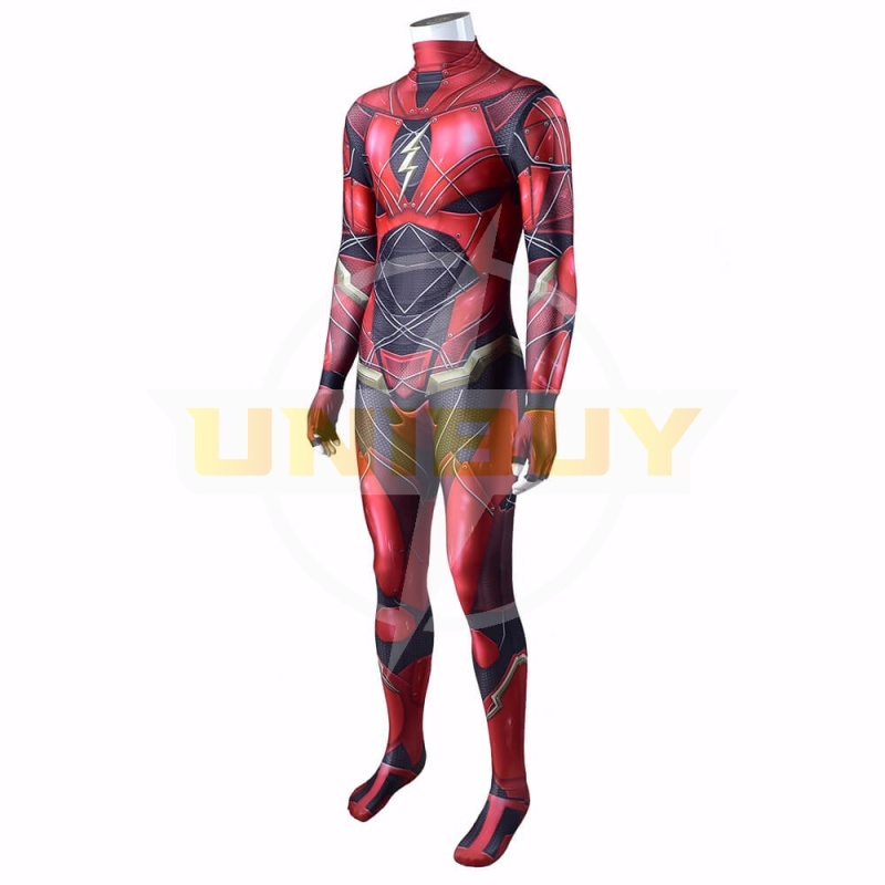 The Flash Justice League Costume Cosplay Suit Bodysuit For Kids Adult Unibuy