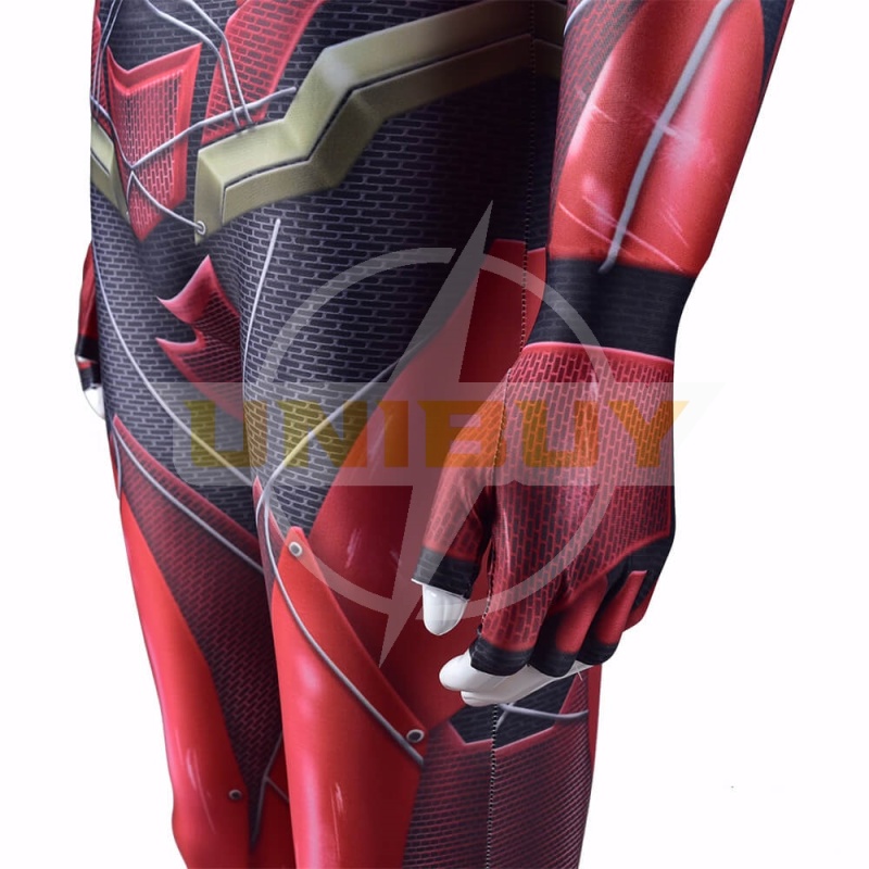 The Flash Justice League Costume Cosplay Suit Bodysuit For Kids Adult Unibuy