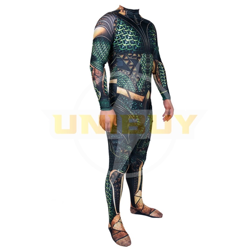 Justice League Aquaman Second Skin Suit Costume Cosplay Bodysuit Jumpsuit Ver.1 Unibuy