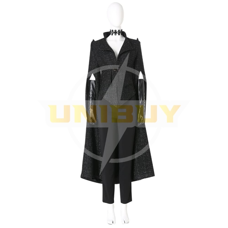 Cruella Costume Cosplay Black Dress Unibuy