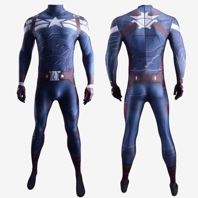 Captain America Costume Cosplay Suit The Winter Soldier Unibuy