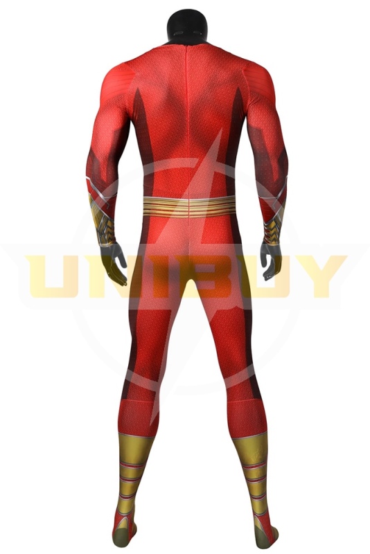 Shazam Fury of the Gods Costume Cosplay Bodysuit Billy Batson Ver 1 Unibuy