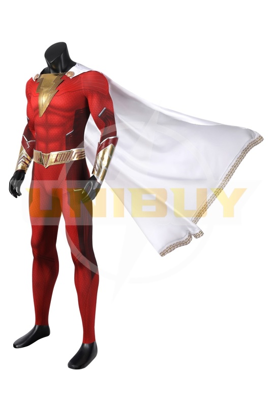 Shazam Fury of the Gods Costume Cosplay Billy Batson Bodysuit Ver 2 Unibuy