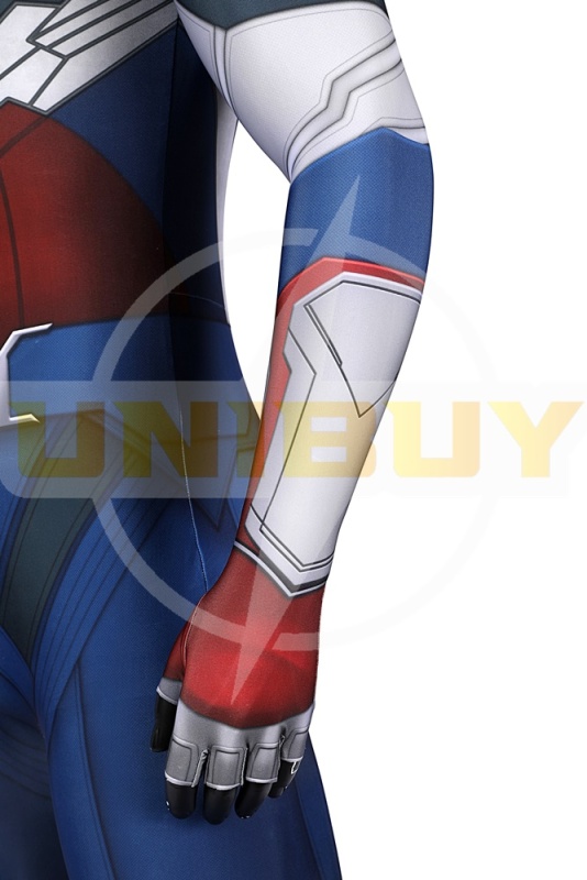 New Captain America Sam Wilson Costume Cosplay Suit The Falcon and the Winter Soldier Bodysuit Unibuy