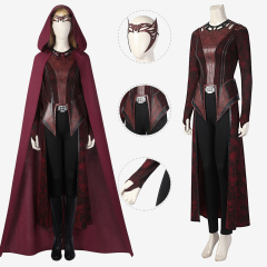 Wanda Vision Scarlet Witch Costume Cosplay Suit Doctor Strange in the Multiverse of Madness Unibuy