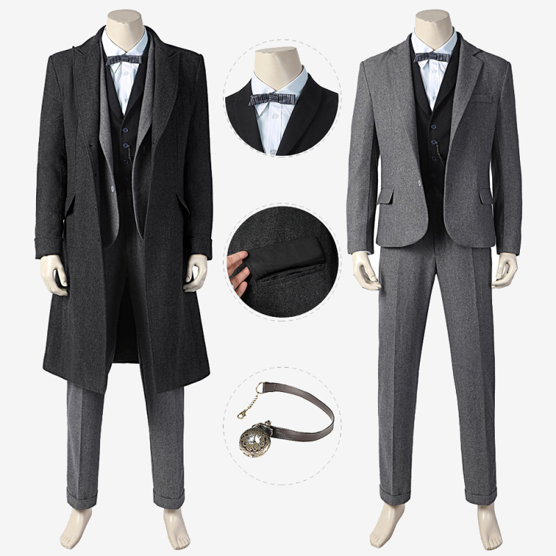 Newt Scamander Costume Cosplay Suit Fantastic Beasts The Secrets of Dumbledore Outfit Unibuy