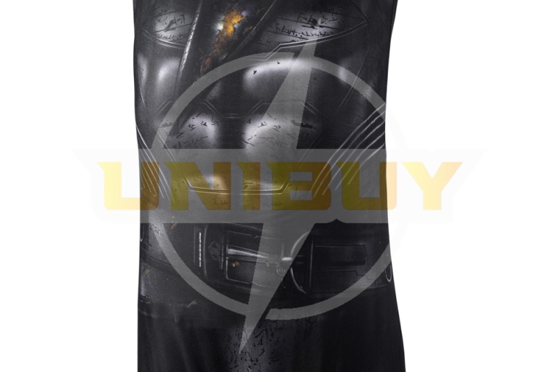 Black Adam Kids Costume Cosplay Suit Teth-Adam Jumpsuit with Cloak Unibuy