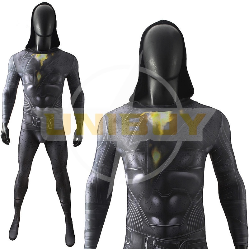Black Adam Costume Cosplay Suit Teth-Adam For Kids Adult Unibuy