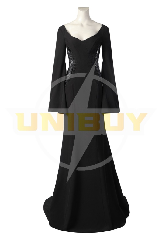 The Addams Family Morticia Addams Costume Cosplay Suit Dress Unibuy