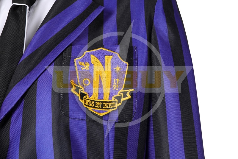 The Addams Family Nevermore Academy Uniform Costume Cosplay Suit Dress Unibuy