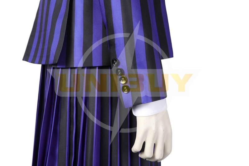 The Addams Family Nevermore Academy Uniform Costume Cosplay Suit Dress Unibuy