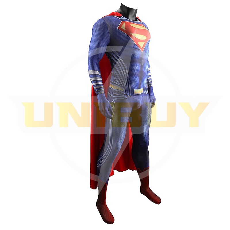 Superman Clark Kent Costume Cosplay Suit Bodysuit Man of Steel For Men Kids Unibuy