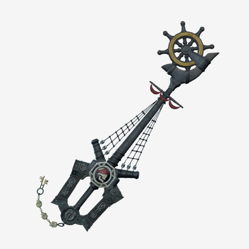 Kingdom Hearts III The Caribbean The Wheel of Fate Keyblade Cosplay Prop Unibuy