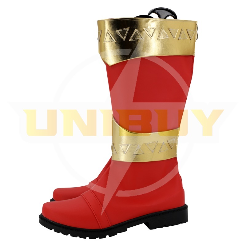 Kishiryu Sentai Ryusoulger Canaro Shoes Cosplay Boots Red Unibuy