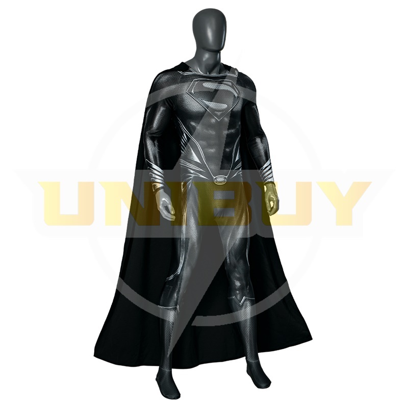 Justice League	Superman Black Bodysuit Costume Cosplay for Adults Kids Unibuy