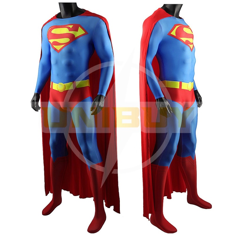 New 52 Superman Bodysuit Costume Cosplay Suit For Men Kids Unibuy