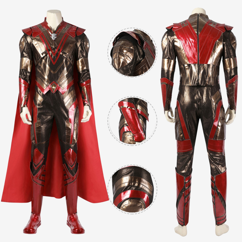 Guardians of the Galaxy 3 Adam Warlock Costume Cosplay Suit with Cloak Unibuy