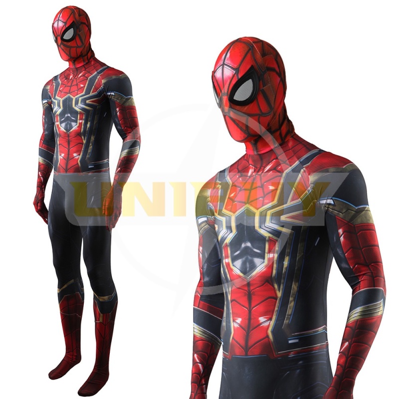 Avengers Infinity War Spider-Man Iron Armor Bodysuit Costume Cosplay For Kids Adult Unibuy