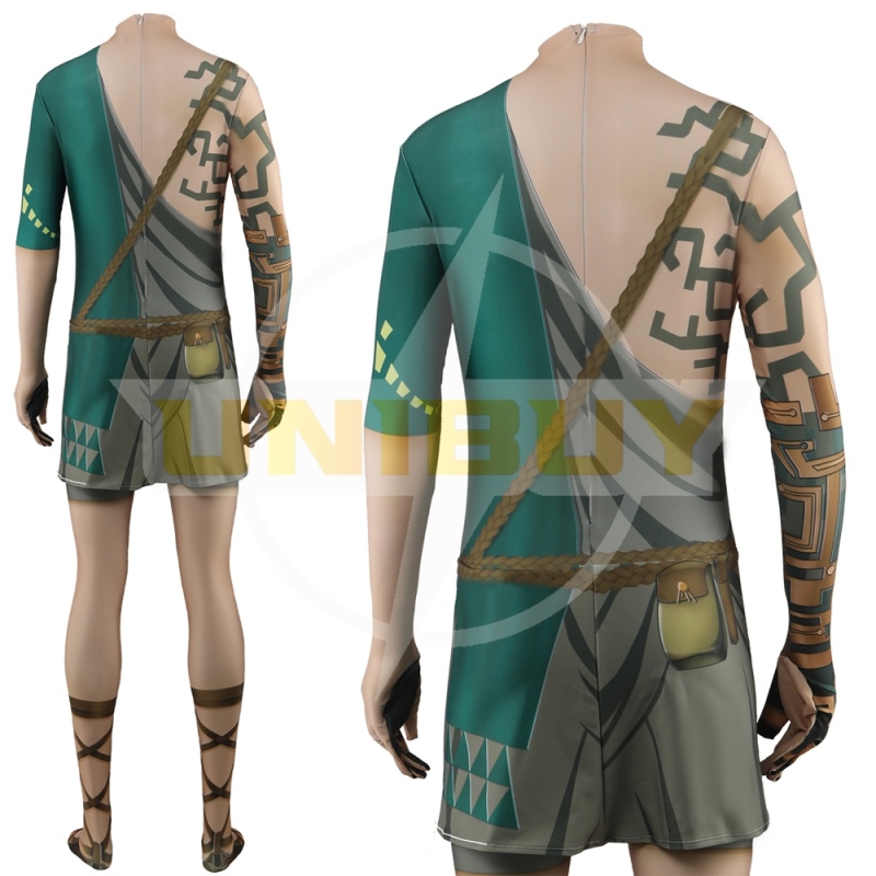 The Legend of Zelda: Tears of the Kingdom Link Cosplay Costume Suit For Kids Adult Unibuy