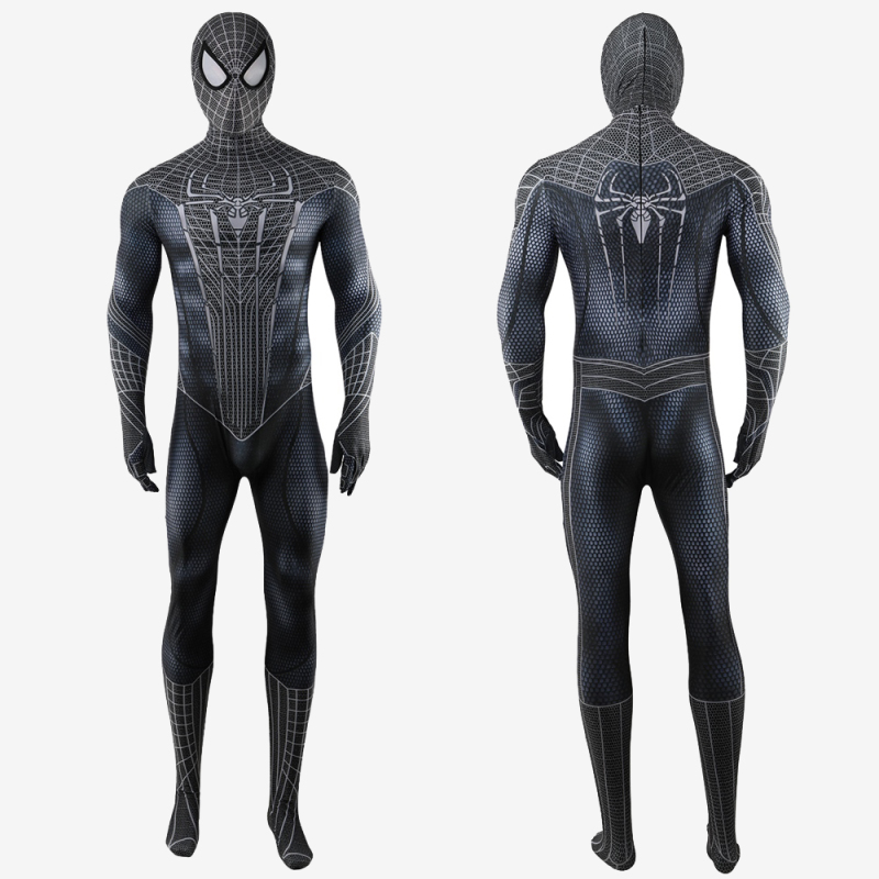 The Amazing Spider-Man Black Bodysuit Costume Cosplay For Adult Kids Unibuy