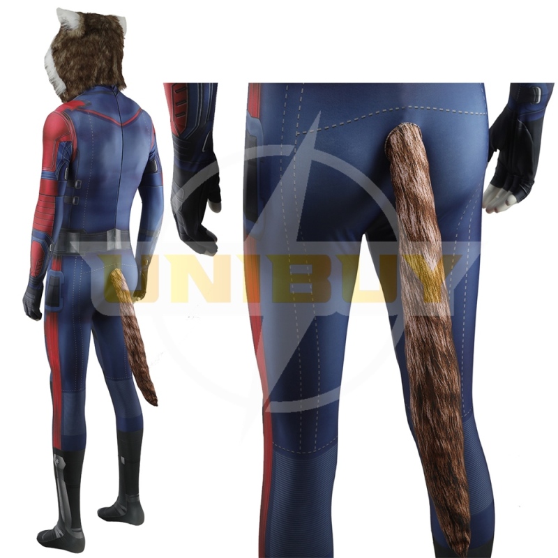 Guardians of the Galaxy 3 Rocky Bodysuit Cosplay Costume For Kids Adult Unibuy