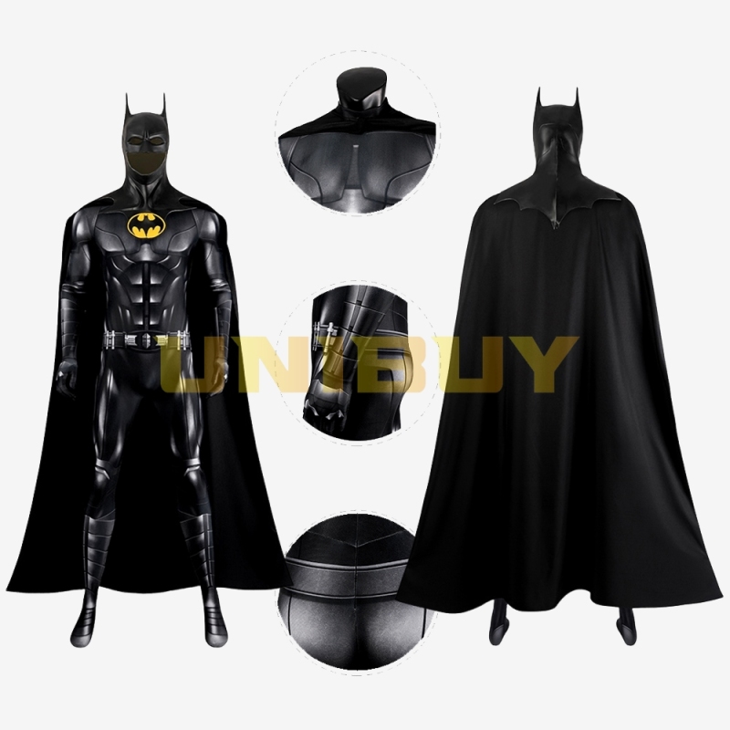 The Flash Batman Bodysuit Costume Cosplay Bruce Wayne Michael Keaton Unibuy