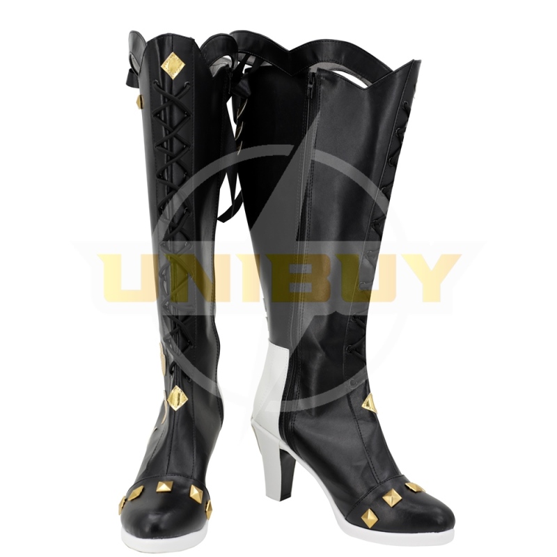 Honkai Impact 3rd Pardofelis Shoes Cosplay Women Boots Black Unibuy