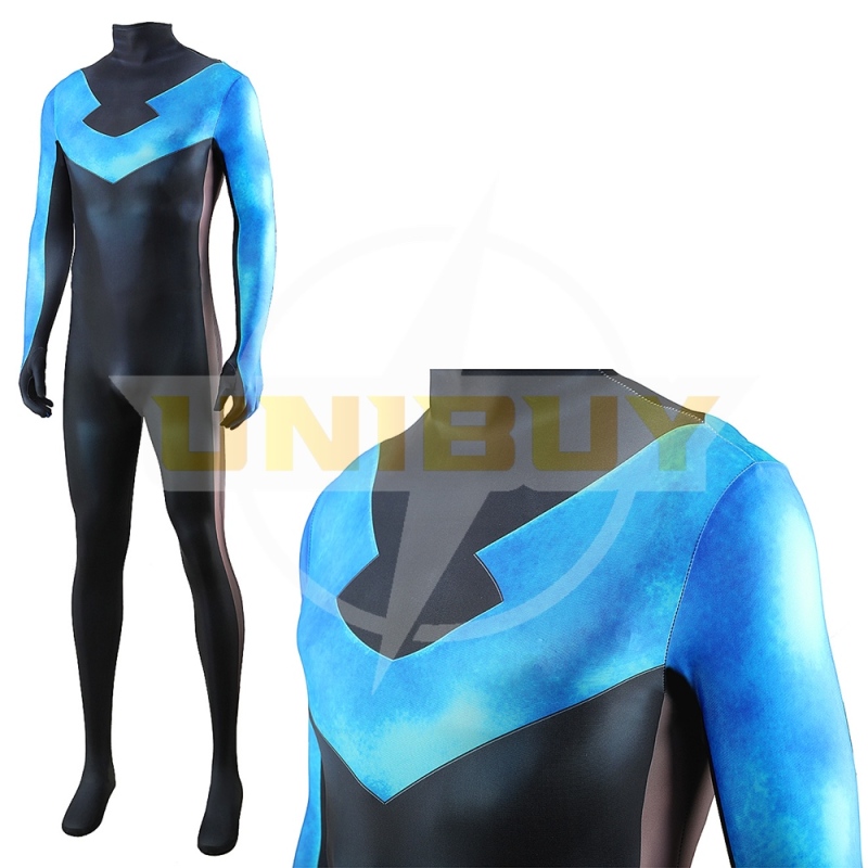 Superman Nightwing Costume Cosplay Suit Dick Grayson For Kids Adult Unibuy