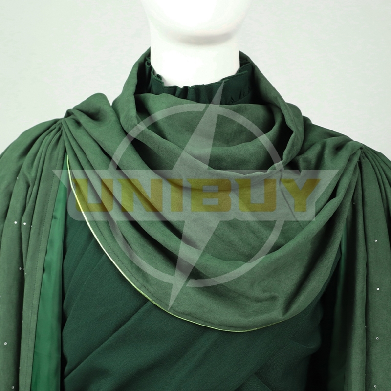 Loki 2 Costume Cosplay Suit with Cloak Unibuy