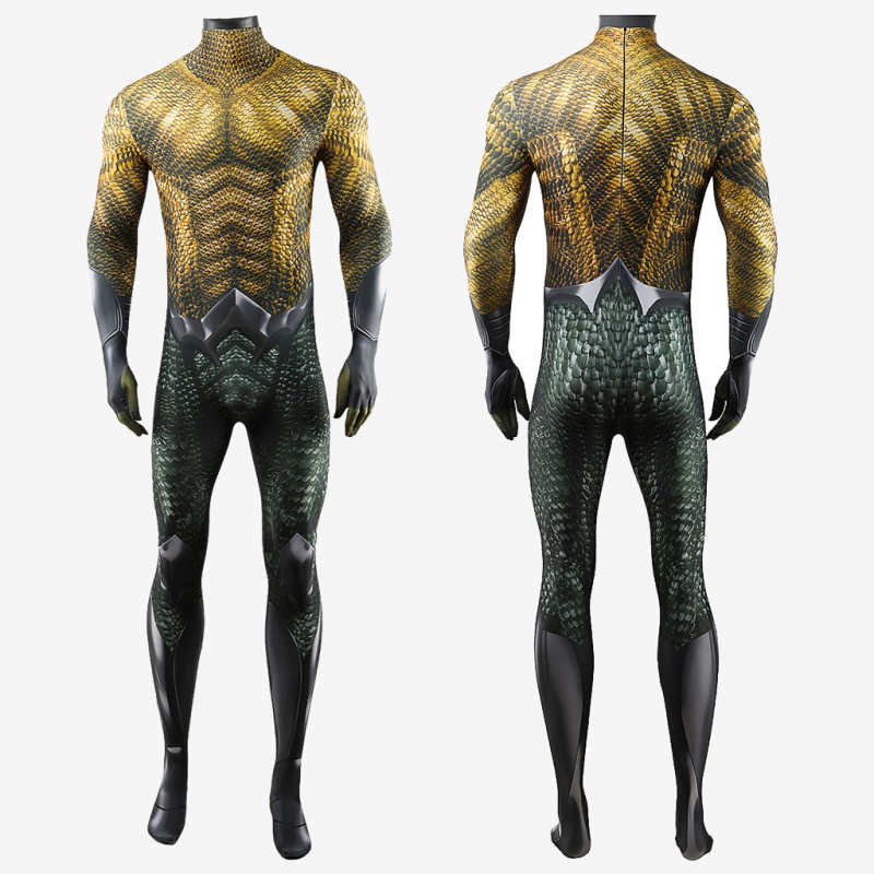 Justice League Aquaman Bodysuit Costume Cosplay Suit Arthur Curry For Kids Adult Unibuy