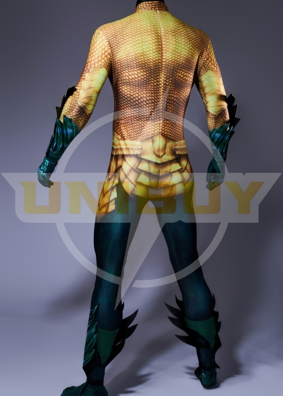 Aquaman Arthur Curry Bodysuit Costume Cosplay Suit for Adults Kids Unibuy