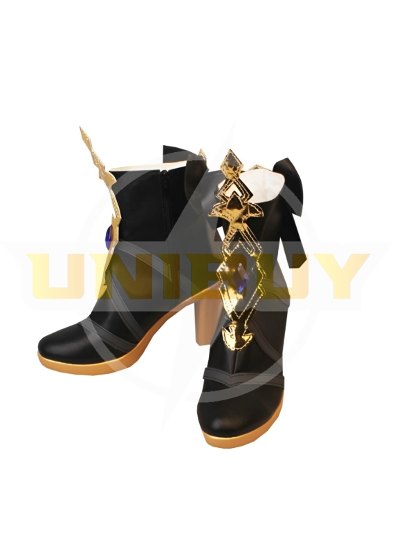 Genshin Impact Navia Shoes Cosplay Women Boots Unibuy