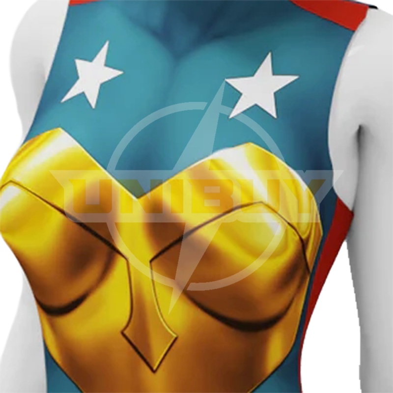 Captain America Costume Cosplay Suit Bodysuit Female Ver. For Men Kids Unibuy